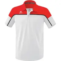 Erima CHANGE Poloshirt XL weiß/rot/schwarz