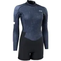 iON Amaze 2.0 Damen-shorty Mit Rückenreißverschluss Grau S Damen Grau S