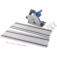 HBM 165 mm Professional 1200 Watt Tauchsäge mit 2 x 700 mm Lineal