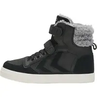 Hummel Stadil Winter High Jr Gefütterte Kinder Sneakers, Black, 26, Kinderschuhe