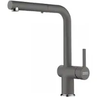 Franke 115.0653.385, Standard, Chrom, Grau, Messing, Hebelgriffe, Einzelbild, 3/8"