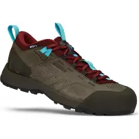 Black Diamond W Mission Lthr Lw Wp Aprch Shs, Malted-Grenadine, 6 US, Women, Technical Approach Shoes,
