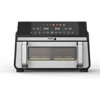 Fagor Heißluftfritteuse FG10AF – 11 l Fassungsvermögen – Zwei 5,5-l-Behälter – Herausnehmbare Trennwand – 2200 W
