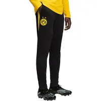 Puma BVB Training Pants w/ Pockets black-faster yellow (05) XXL