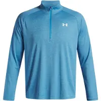 Under Armour Tech Textured 1/2 Zip blue white (453) S