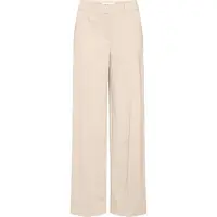 Ichi Damen Ihkate Office Wide Pa Lässige Business-Hose, 151308/Doeskin, XL EU