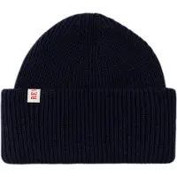 Revolution - Beanie with Big Fold Up - Mütze Gr One Size blau/schwarz