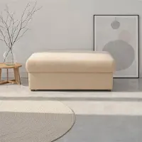 Domo Hocker "Dundee, passende Ergänzung zum Mega-Sofa", rosa (rose), B:112cm H:45cm T:68cm, 100% Polyester, Hocker, Hocker, pflegeleichter, edler Strukturstoff in Chenille-Optik
