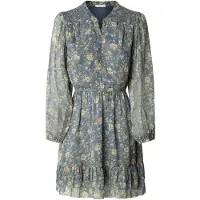 Pepe Jeans für Damen. PL9537690 Londyn Kleid blau (XL), Lässig, Polyester, Langarm