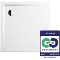 Kaldewei SUPERPLAN 1831-1, Duschwanne, 80x80cm, 383100010001, Farbe: alpin-weiss