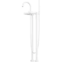 Steinberg Serie 100 Wannenarmatur, freistehende Zweigriffarmatur, Ausladung 231 mm, 1001162W