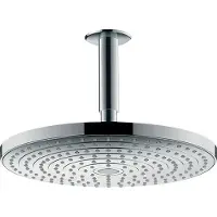 Hansgrohe Raindance Select S 300 2 jet Kopfbrause mit Deckenanschluss, 27337000, Farbe: Chrom