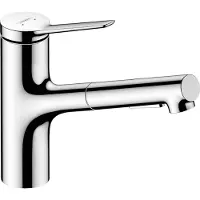 Hansgrohe Einhebel-Küchenarmatur Zesis M33 Auszugslänge bis zu 760mm, chrom