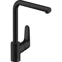 Hansgrohe Spültisch-Einhebelmischer 280 Focus M41 1jet, mattschwarz