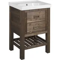 Sapho BRAND Unterschrank 56x83x43cm, Fichte gebeizt