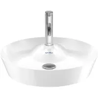 Duravit Aufsatzwaschbecken Cape Cod d 48cm, m HL, Armat.insel, o. ÜL, Weiß