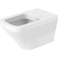 Duravit Wand-WC DuraStyle 62cm, Tiefspüler, 25370900001, Farbe: Weiß mit Wondergliss