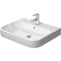 Duravit Möbelwaschtisch Happy D.2 65x50,5cm, we, geschli., m HL, ÜL, HLB