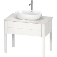 Duravit 03796000001 Aufsatzbecken Luv 600mm o.ÜL, o.HLB,