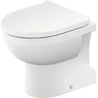 Duravit Stand-WC DURASTYLE BASIC RIMLESS tief, 365x560mm, Abgang senkrecht weiss