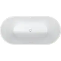 Duravit Badewanne oval DuraSenja 150x75x58,5cm, w, frei., RS 2, m FG+AÜL