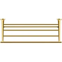 Duravit Starck T Handtuchablage, wandhängend, 0099443400, Farbe: Gold Poliert