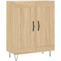 vidaXL Sideboard Sonoma-Eiche 69,5x34x90 cm Holzwerkstoff