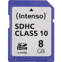 Intenso Sdhc 8gb Class 10 Speicherkarte Weiß Weiß One Size