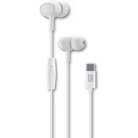 Cellularline CLOUD IN-EAR, Kabelgebunden, Anrufe/Musik, 30 g, Kopfhörer, Weiß