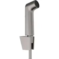 Hansgrohe Handbrause Bidette S 1jet/Porter S m. Textilschlauch 1250mm BBC