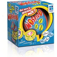 MEGABLEU Mospido Brettspiel für 2 Spieler in Metallbox mit französischen Spielregeln ab 6 Jahren