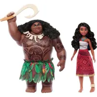 Disney Vaiana 2 Vaiana & Maui Voyager Fashion Doll Set, Modepuppe, Männer & Frauen (Set), 3 Jahr(e), Junge/Mädchen, 279,4 mm, 575 g