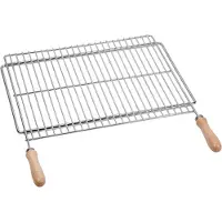 Sauvic Ausziehbarer Grill 50x40 Cm Silber Silber One Size