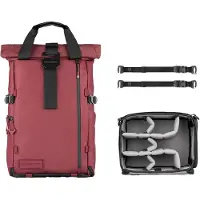 WANDRD Fotorucksack PRVKE V4 Foto Bundle 31L Rhone Burgundy