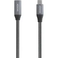 Aisens Usb-c-verlängerung A107-0636 Kabel Silber Silber One Size