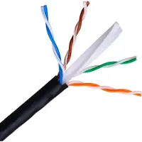 Aisens A135-0264, 305 m, Cat6, U/UTP (UTP), Schwarz