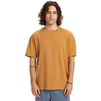 Quiksilver T-Shirt "Salt Water", Herren, Gr. M, braun (almond), Obermaterial: 100% Baumwolle., Shirts T-Shirt