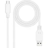 Nanocable Nano Cable 10.01.2101-W USB 2.0 Kabel USB-C/M-A/M Weiß 1