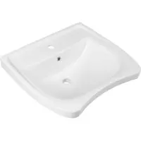 Sapho HANDICAP Keramik-Waschtisch für Behinderte 60x55cm, weiss