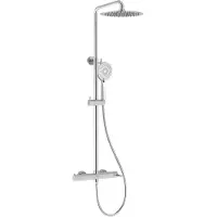 Hak ICONIC Duschsäule mit Armatur, Chrom