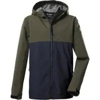 Killtec KOS 219 BYS Softshelljacke für Kids im Colourblock Design 00756 dunkeloliv 128