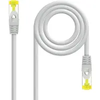 Nanocable 10.20.1900, 0,5 m, Cat6a, SF/UTP (S-FTP), RJ-45, RJ-45, Grau