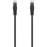 Aisens A145-0587, 1 m, Cat6a, U/UTP (UTP), RJ-45, RJ-45, Schwarz