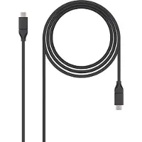 Nanocable USB-C 3.1 Kabel 10.01.4101 Schwarz (1 m)