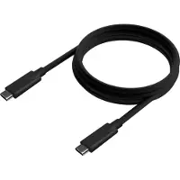 Aisens A107-0705, 3 m, USB C, USB C, USB 3.2 Gen 2 (3.1 Gen 2), 10 Gbit/s, Schwarz