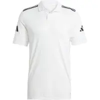 Adidas Poloshirt PERFORMANCE "SQUADRA25 COTTON", Herren, Gr. XXL, schwarz-weiß (weiß, schwarz), Obermaterial: 65% Polyester, 35% Baumwolle, Shirts Poloshirt