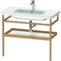 Duravit Handtuchhalter DURASTYLE 440x940mm m Abl. weiss matt/eiche massiv