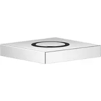 Dornbracht Air-Switch-Bedienknopf, eckige Rosette, 10714970-19, Farbe: Dark Chrome