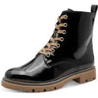 Marco Tozzi Damenschuhe Schnürstiefel Schwarz Freizeit, Schuhgröße:37 EU