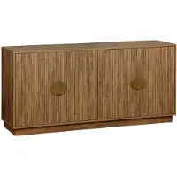 Sweeek - Exotisches Sideboard 4-türig 160cm - Mangoholzlook